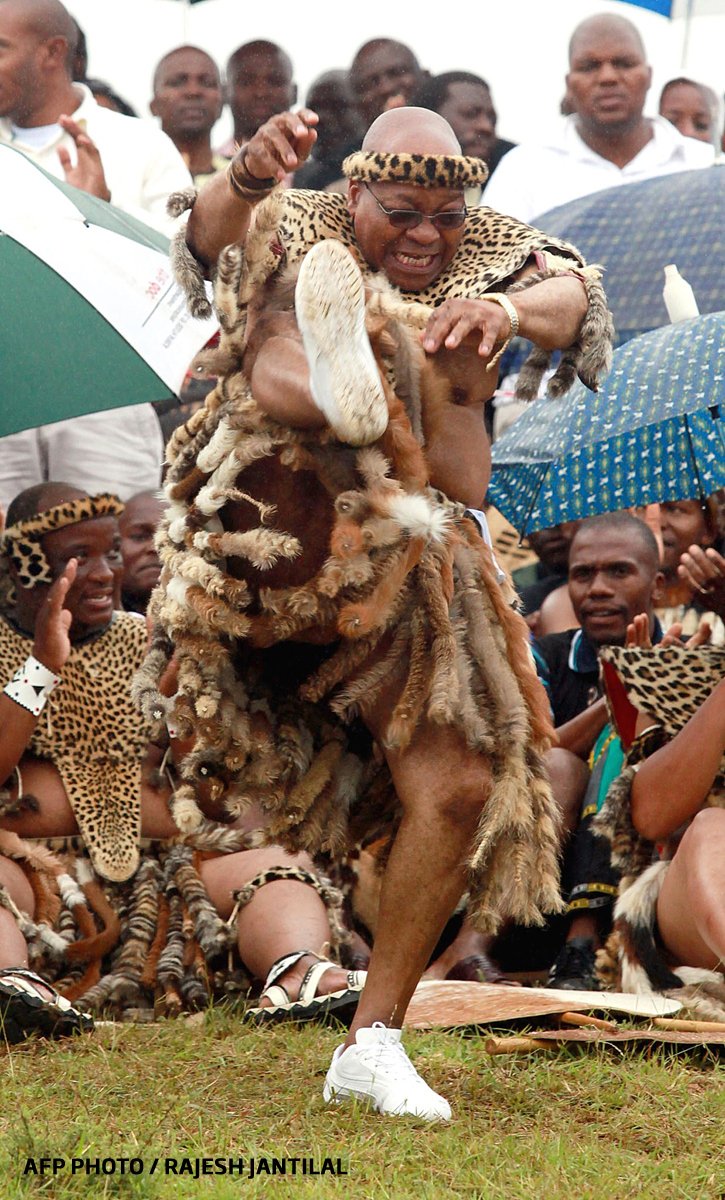 Jacob Zuma la nunta sa in 2010
