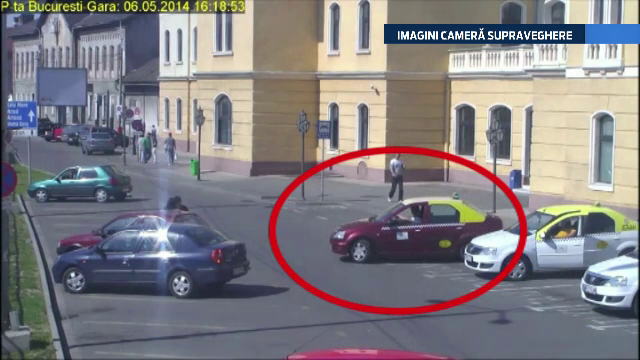 Infractor prins cu ajutorul camerelor de supraveghere. VIDEO cu momentul in care hotul este urmarit si prins de politisti