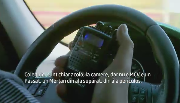 300.000 de soferi fenteaza radarul cu metoda "Colegul". Ce inseamna MCV sau "nunta mare" in limbajul codat de pe statii