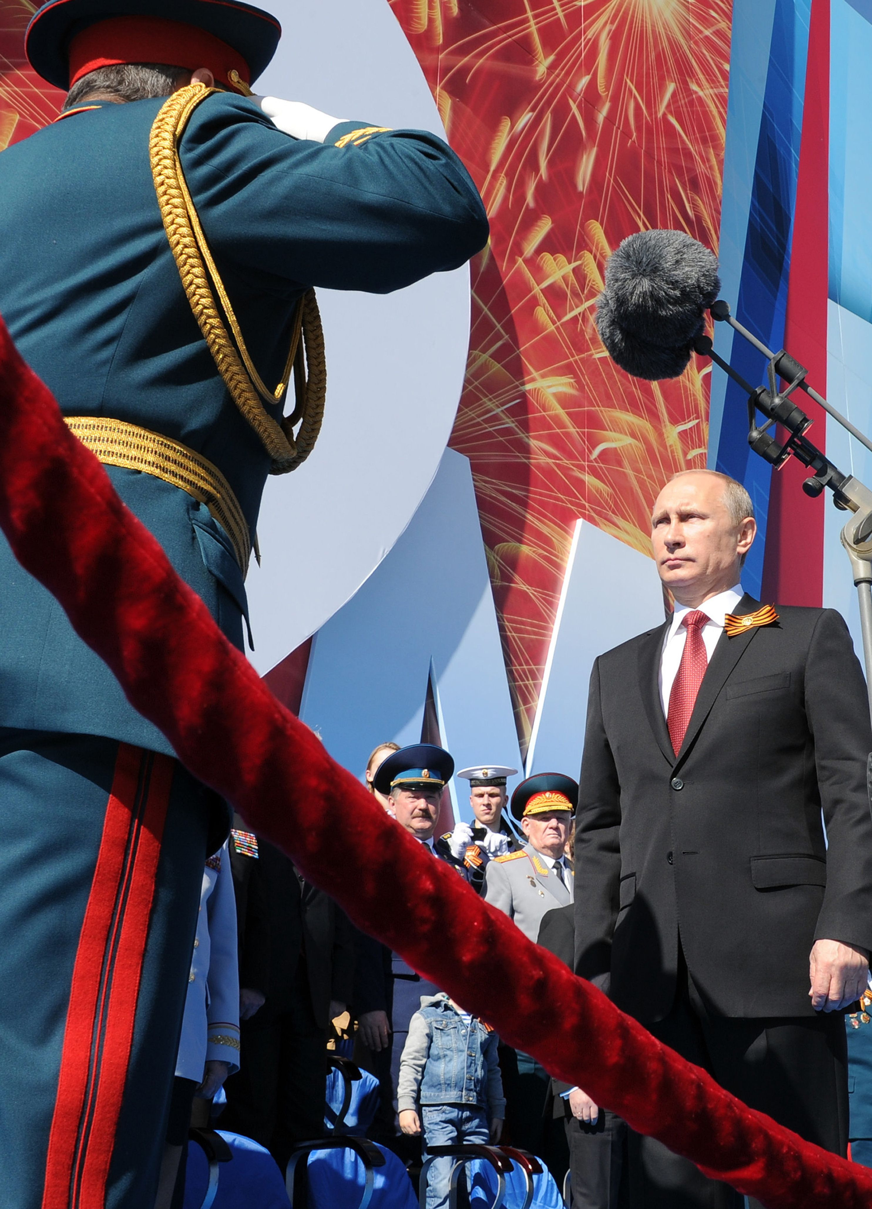 Vladimir Putin, la Parada de 9 Mai