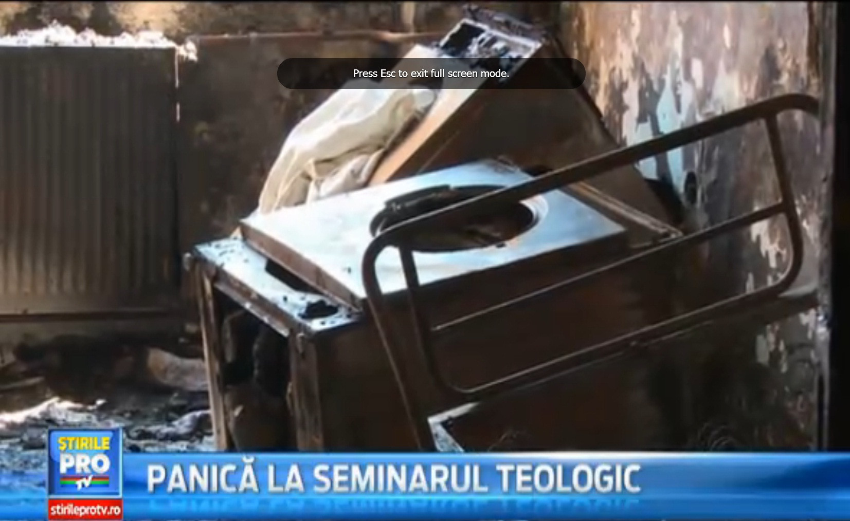 Haos la internatul Seminarului Teologic din Baia Mare