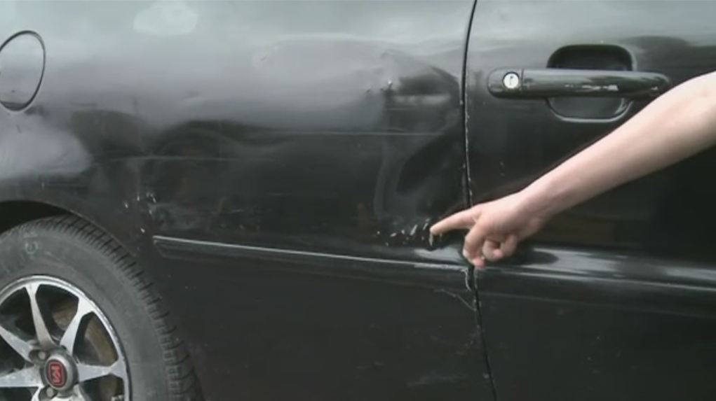 A inceput cu o masina zgariata si s-a terminat cu mai multe dosare de contraventie. Scandal in Piata Matache din Capitala