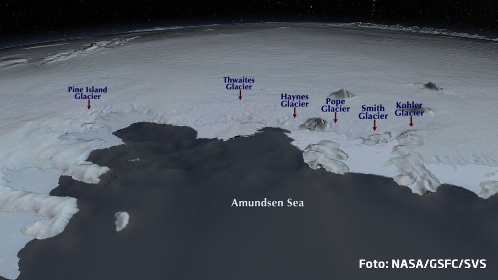 NASA: Calota glaciara a inceput sa se topeasca. Cu cat va creste nivelul marii si ce zone din Romania ar putea fi inundate