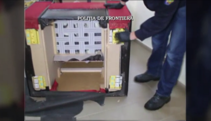 Tigari de contrabanda, ascunse in fotolii. Vamesii din Sighetu Marmatiei au confiscat produse in valoare de 7.000 de lei