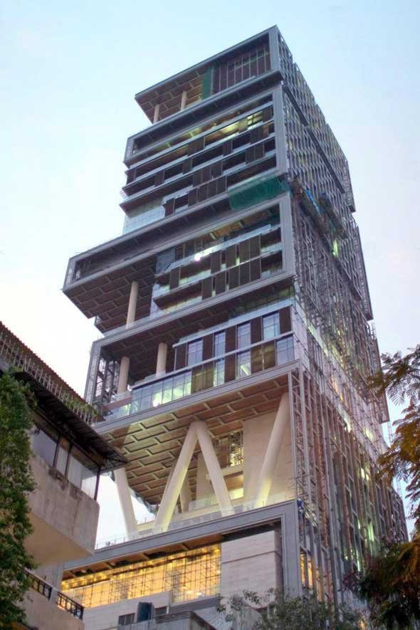 Mukesh Ambani, locuita, cea mai scumpa