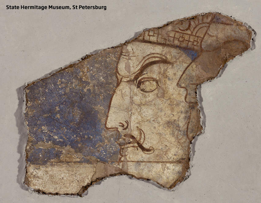 exponat ermitaj amsterdam cap de razboinic