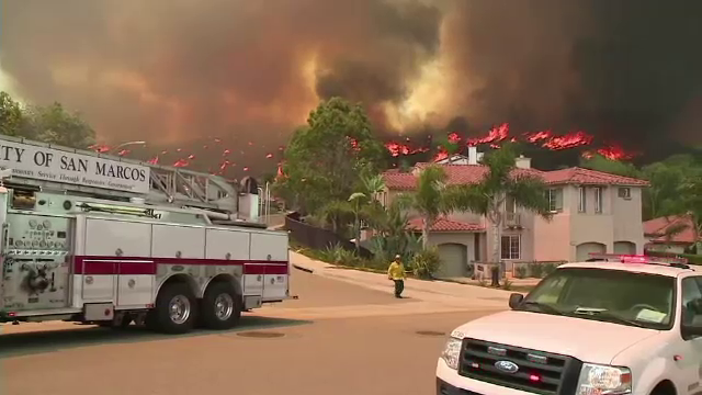 incendiu California