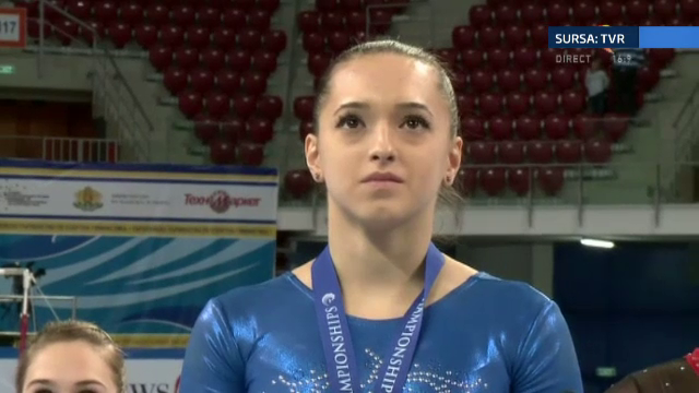 Larisa Iordache, aur la sol, la Universiada de la Taipei