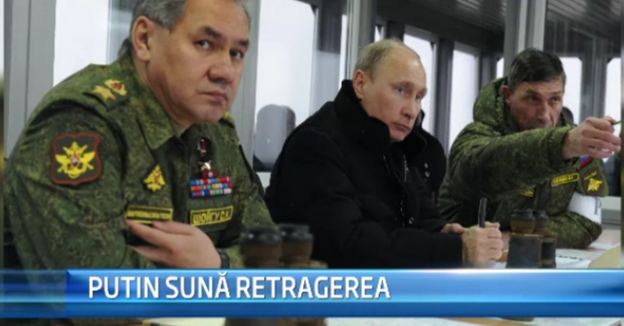 STIRI EXTERNE PE SCURT. Vladimir Putin suna retragerea trupelor ruse, iar Paza de Coasta din Coreea de Sud este desfiintata