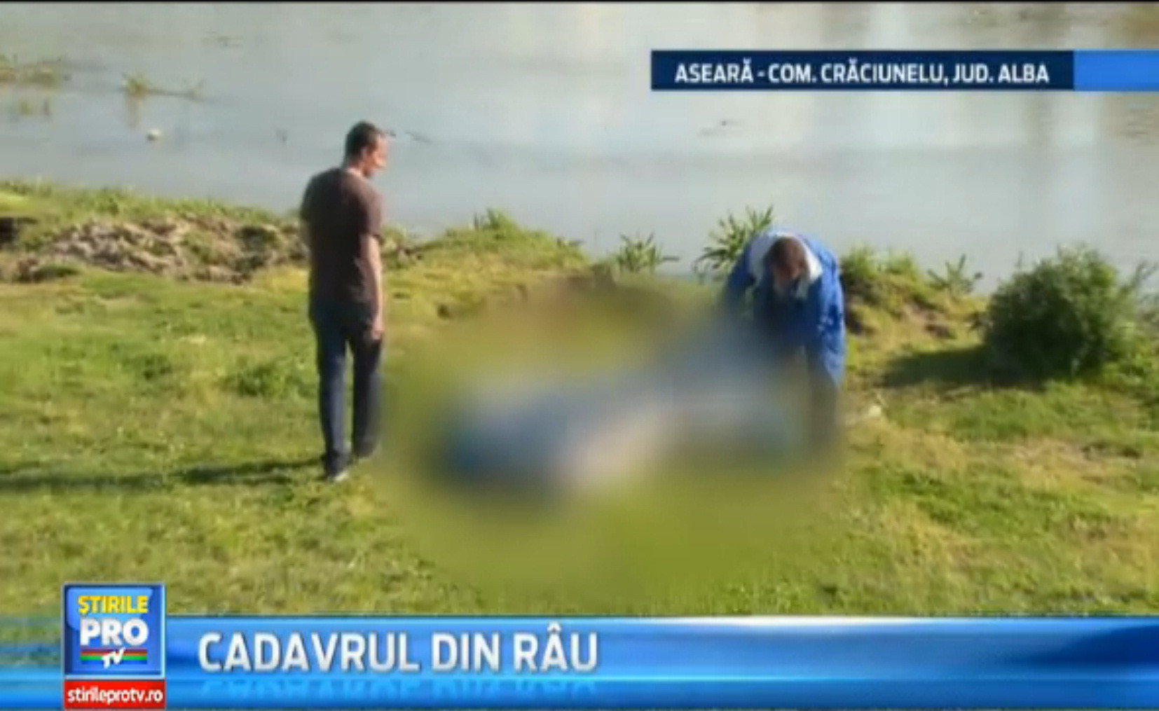 Descoperire macabra pe raul Tarnava din judetul Alba