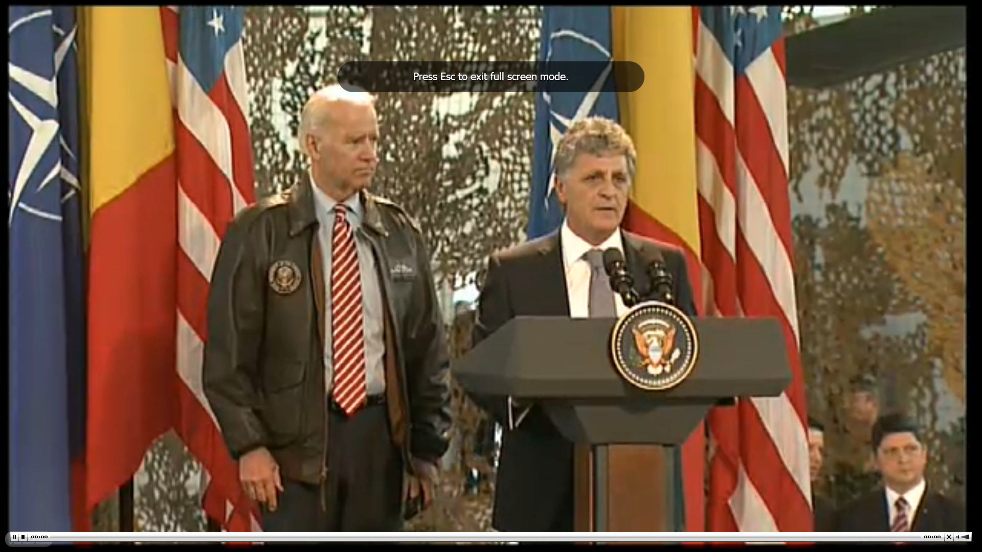 Joe Biden si Mircea Dusa