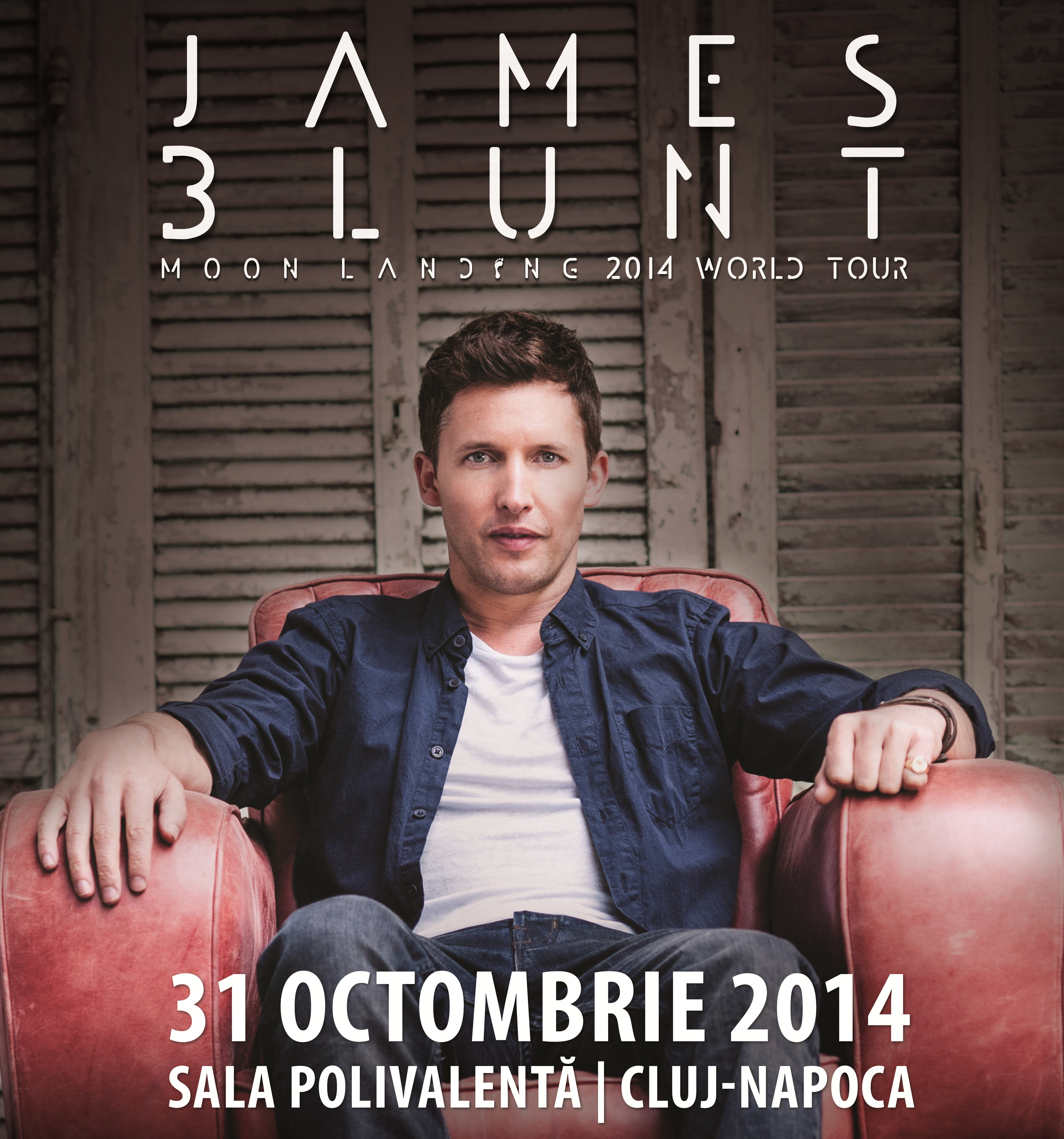 James Blunt vine la Cluj in cadrul Festivalului International de Muzica si Arta Transilvania