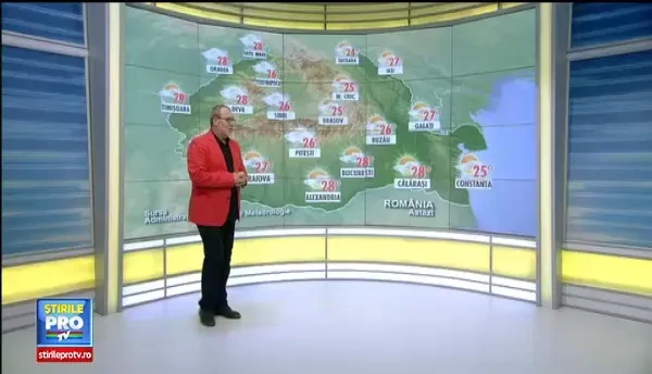 Temperaturi maxime de pana la 29 grade Celsius anuntate pentru ziua de miercuri. Prognoza meteo pana sambata