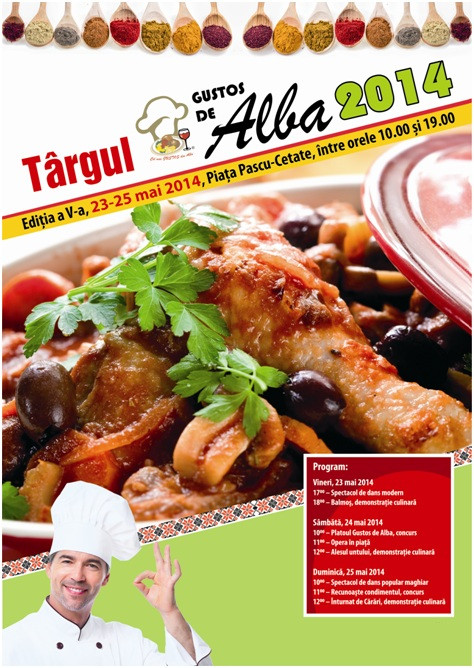 Nebunie culinara la Alba Iulia. Gurmanzii sunt asteptati cu produse preparate dupa retete stravechi