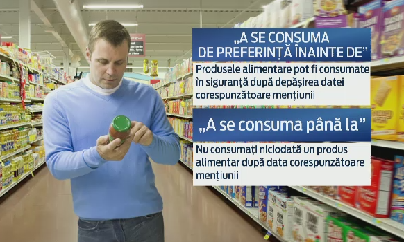 "A se consuma, de preferinta, inainte de data de". UE incearca sa elimine doua cuvinte pentru a salva tone de alimente