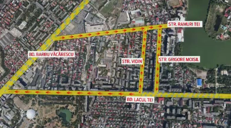 Solutia pentru traficul Bucurestiului din 2014 inspirata din Parisul de-acum un secol. Schimbare majora pe bulevardele mari
