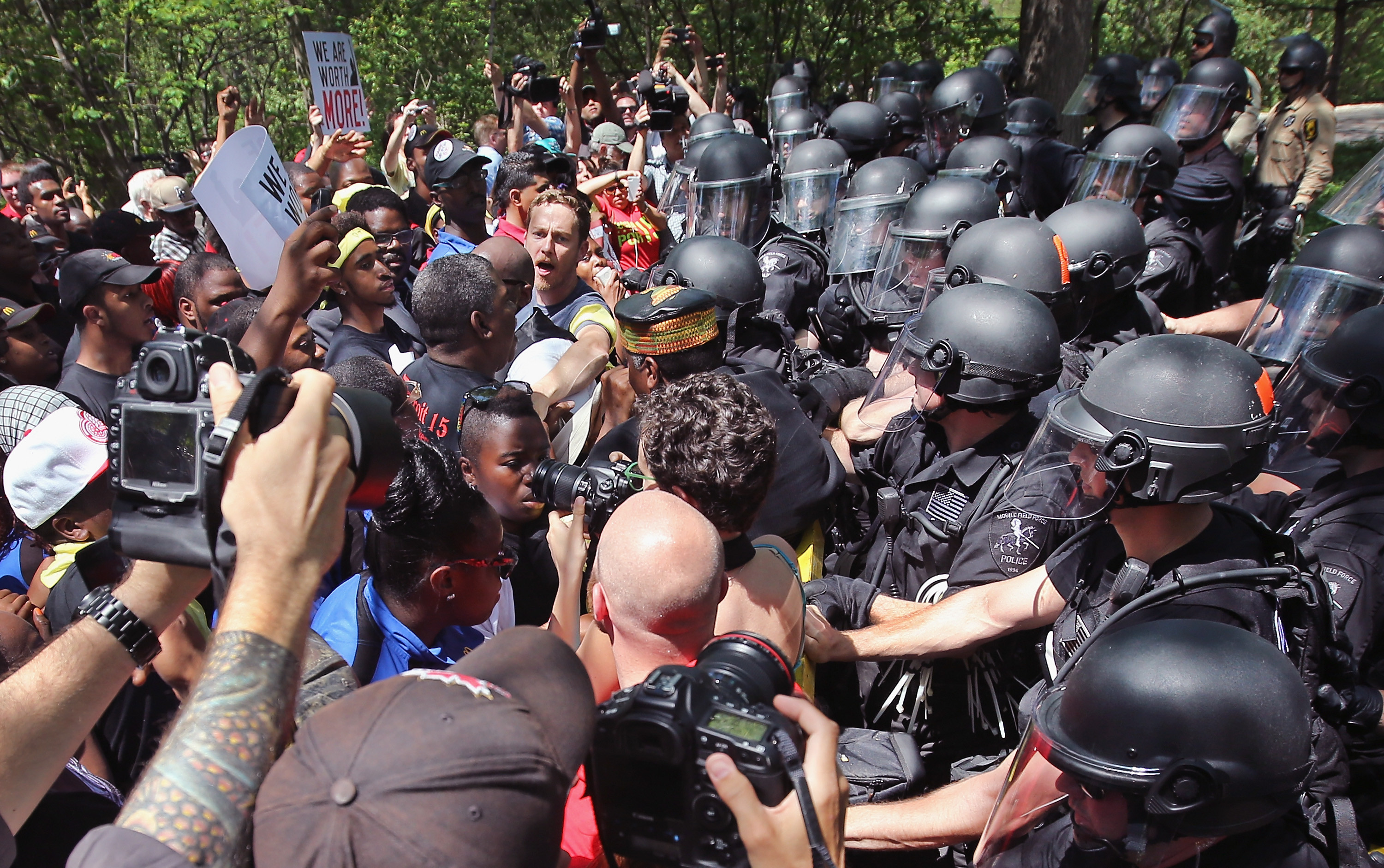 proteste McDonald's