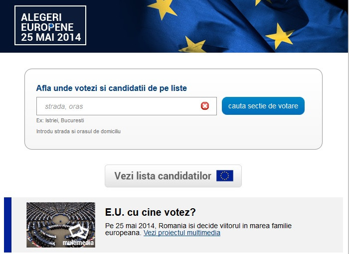 iLikeIT. Toate informatiile, noutatile si rezultatele alegerilor EUROPARLAMENTARE sunt online, pe www.stirileprotv.ro