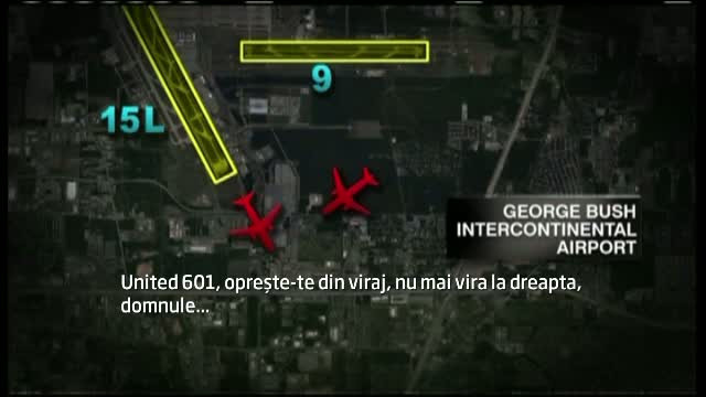 Un cuvant gresit a pus in pericol vietile a sute de oameni. Doar cateva secunde au lipsit ca 2 avioane sa se ciocneasca