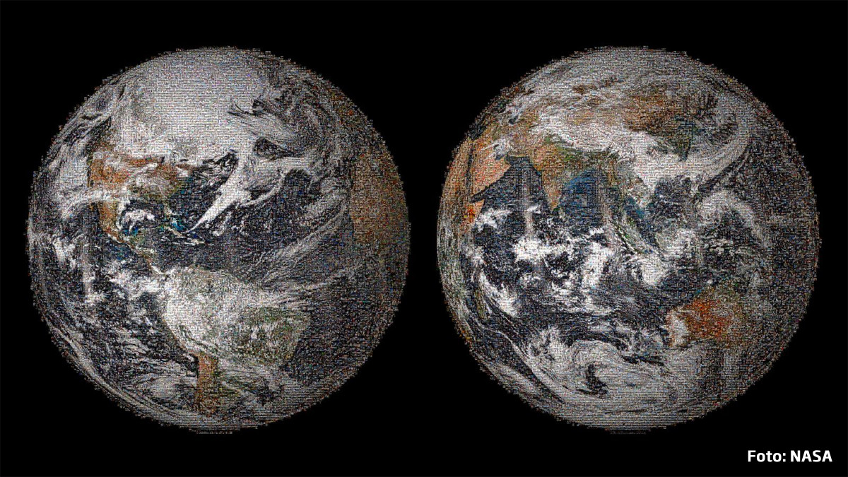 Secretul dintr-o imagine NASA cu globul pamantesc. Oricine are Facebook ar putea sa apara in aceasta poza