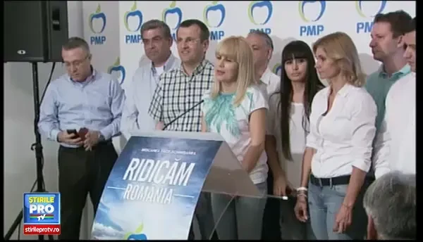 Udrea: Prezența mai mare la vot se datorează PMP; facem apel la unirea opoziției