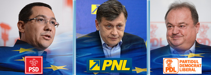 Rezultate europarlamentare: PSD, PNL, PD - cover