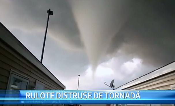 STIRI EXTERNE PE SCURT. O tornada spectaculoasa a ranit mai multe persoane, iar un pacient bolnav a luat 21 de vieti