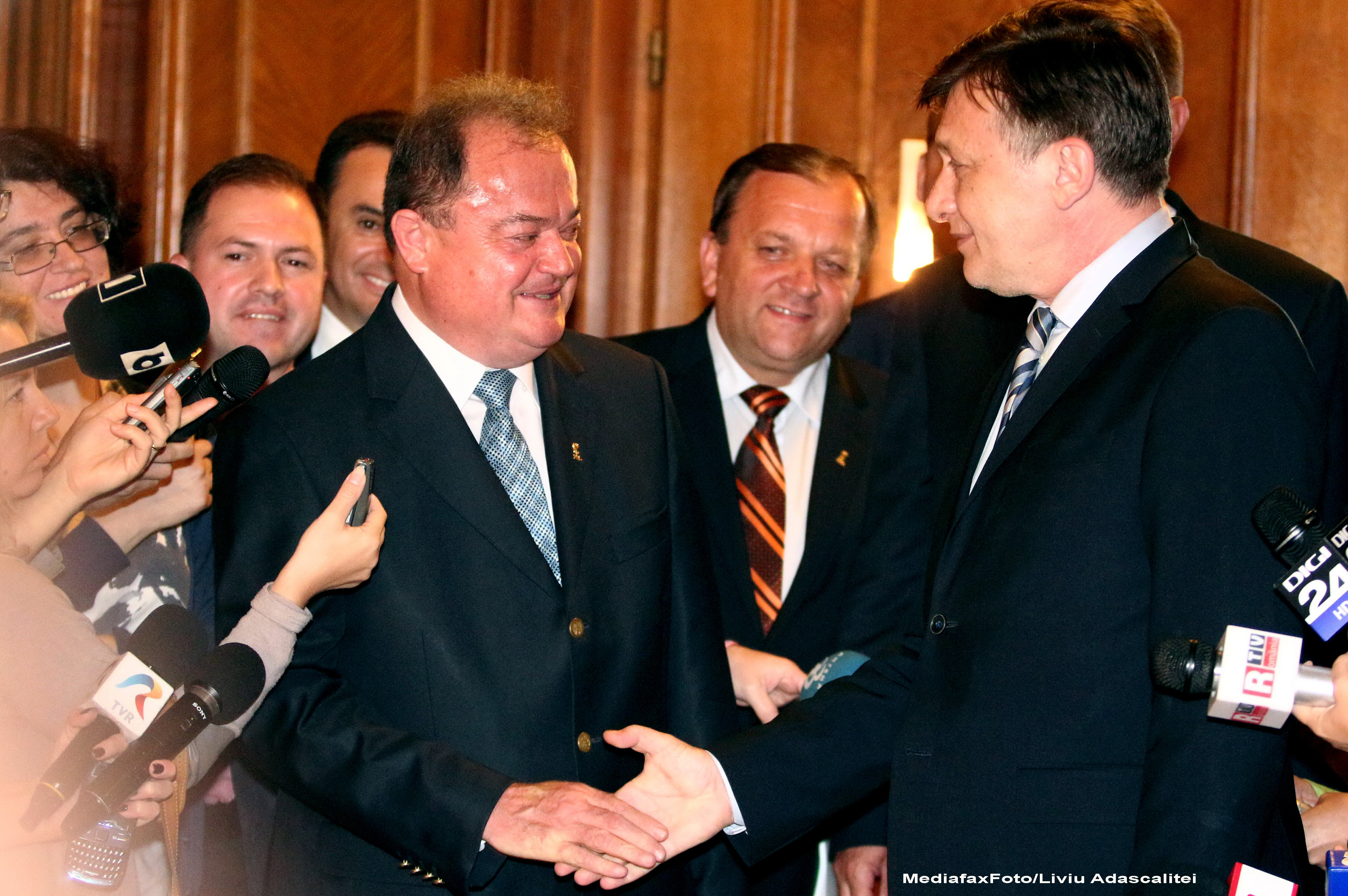 Vasile Blaga si Crin Antonescu