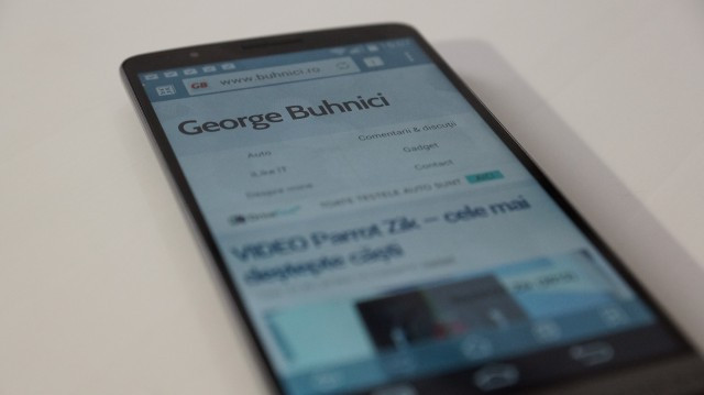 LG G3 Review George Buhnici: primul test si primele impresii cu primul smartphone 2K si OIS. VIDEO si FOTO