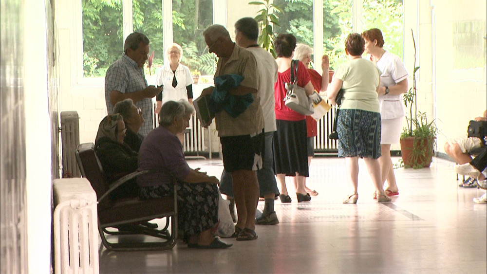 batrani la tratament Baile Herculane