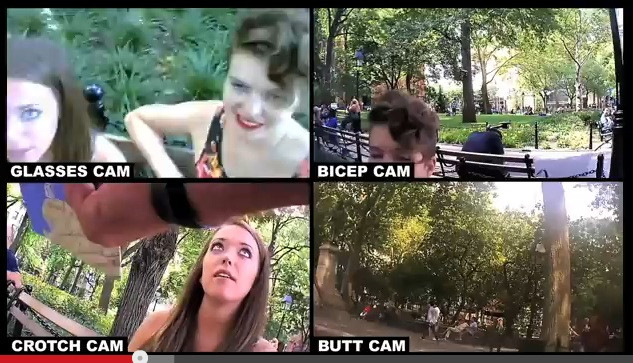 Totul, surprins de camera ascunsa. La ce se uita fetele prima data cand vad un baiat. Un clip de 4.500.000 de afisari