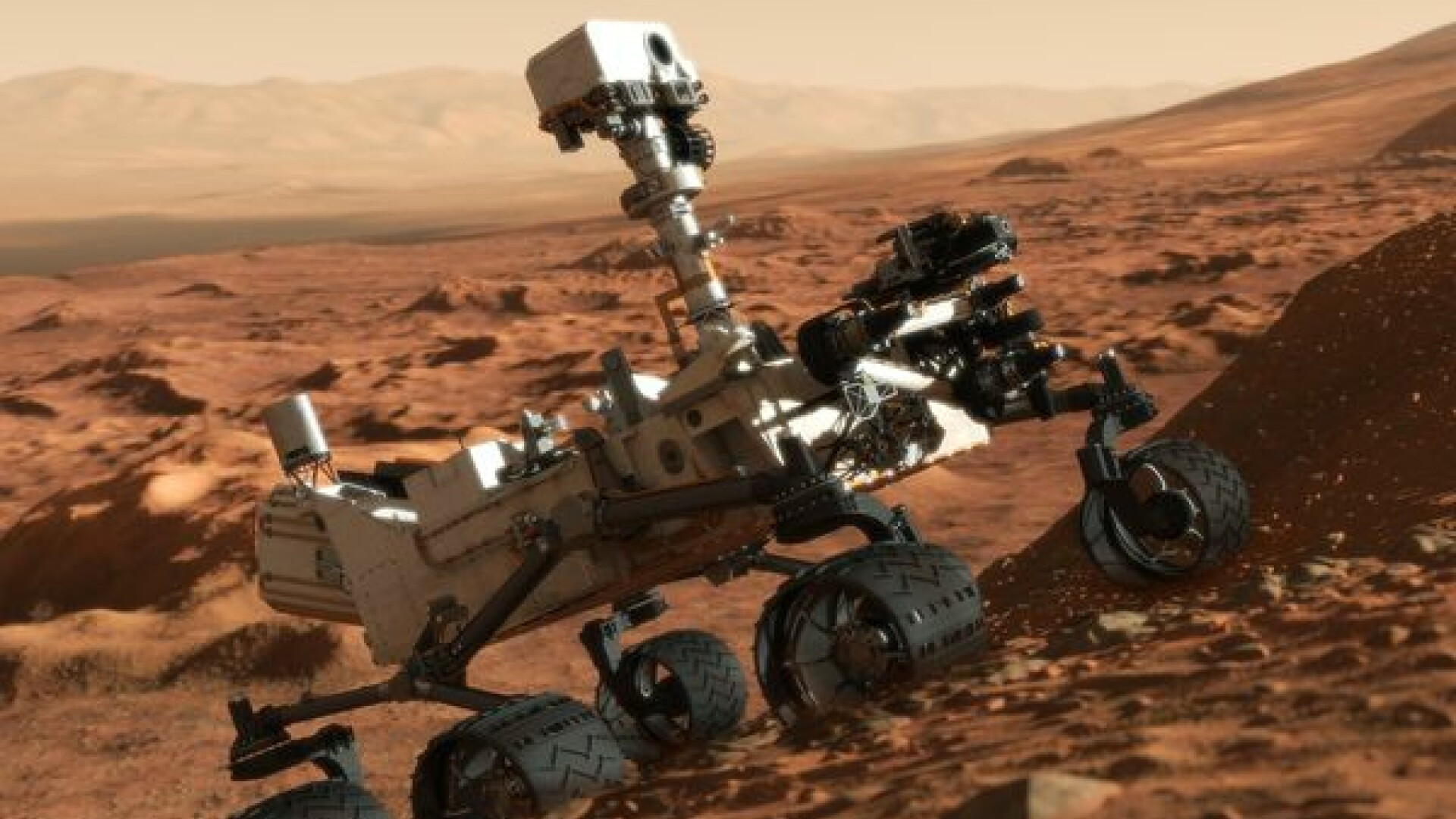 Roverul Curiosity a ajuns la destinatia finala. Traseul pe care l-a avut de parcurs pe Planeta Rosie. FOTO