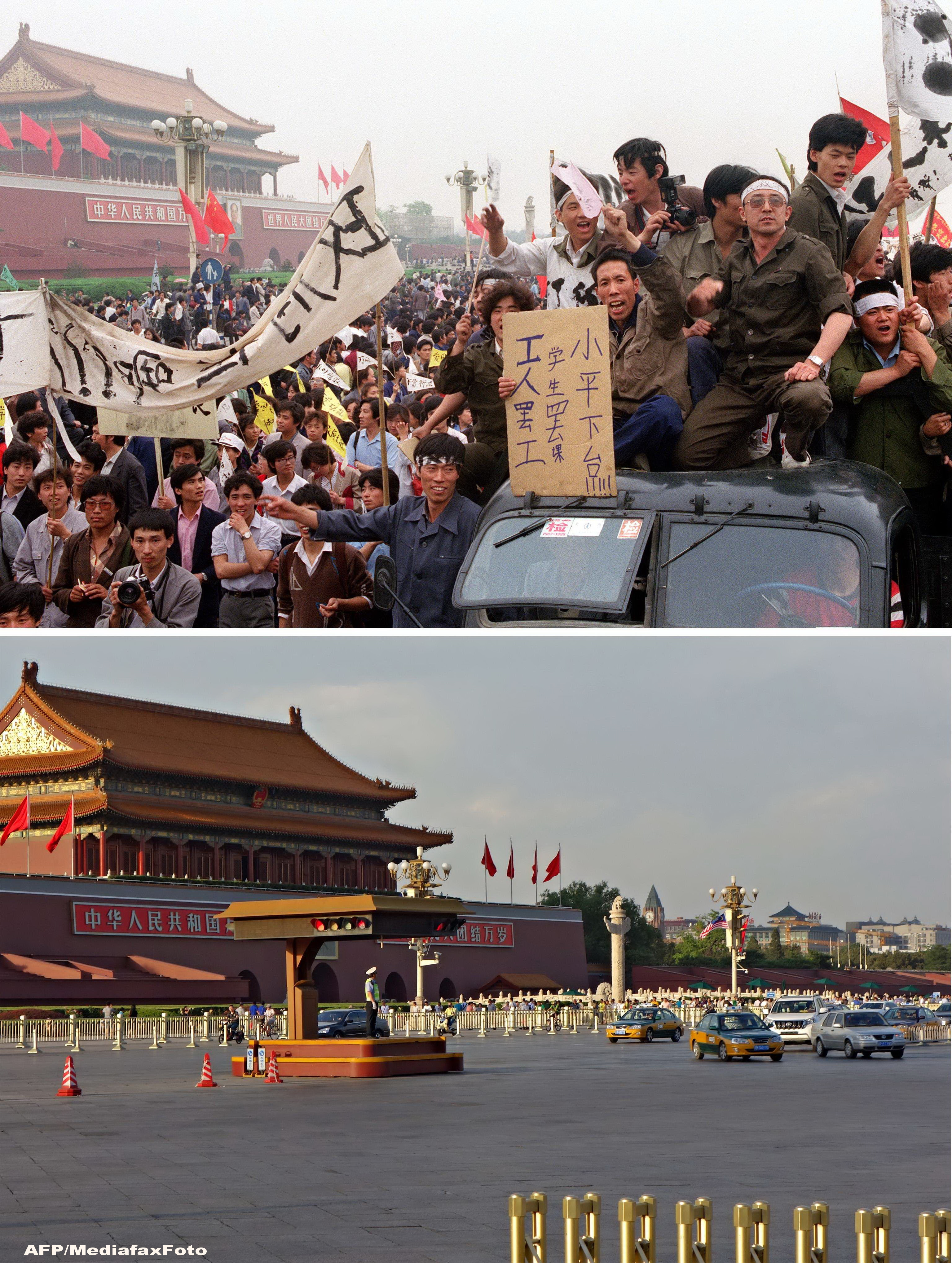 25 de ani de la masacrul din Piata Tiananmen. Lupta revolutionarilor chinezi, povestita de un fost protestatar: LIBERTATE!