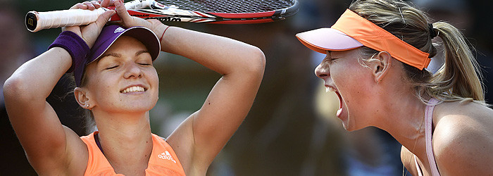 SIMONA HALEP - MARIA SHARAPOVA. Halep a pierdut finala de la Roland Garros, insa de luni va fi noul numar 3 mondial