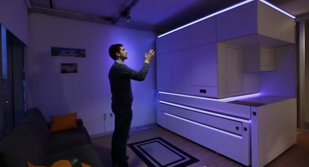 Asa ar putea arata apartamentul viitorului: VIDEO