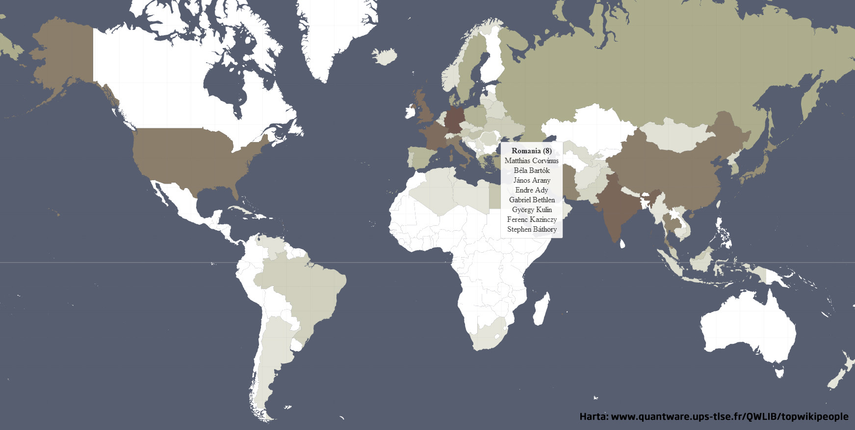 Topul celor mai influenti oameni din istorie, facut pe baza Wikipedia. Cine e pe primul loc si care sunt cei 8 romani din top