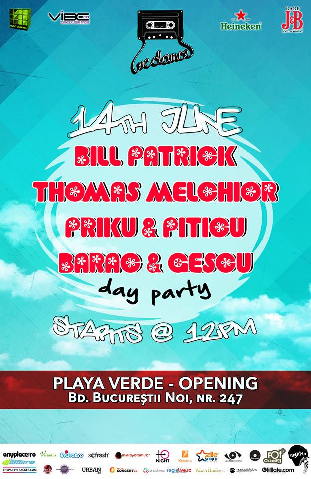 We Dance with Bill Patrick, Thomas Melchior, Priku & Piticu, Barac & Gescu