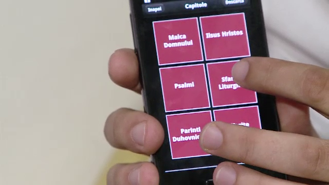 Rugaciuni pentru iertarea pacatelor, sanatate si impliniri direct pe telefon. Un preot roman a inventat aplicatia religioasa