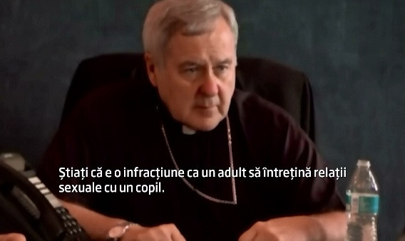 Raspunsul uluitor dat de un arhiepiscop la intrebarea: Stiati ca e o infractiune ca un adult sa faca sex cu un copil?