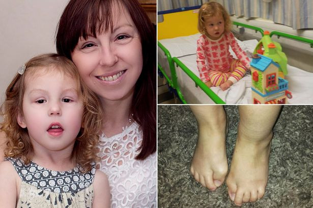 Fetita care se transforma in statuie. Boala genetica rara de care sufera un copil de trei ani