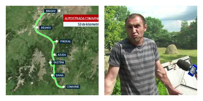 Reactia romanilor care s-au trezit peste noapte ca au casa pe autostrada: "Iti dau 40.000 si ti-o darama. Nesimtire maxima"