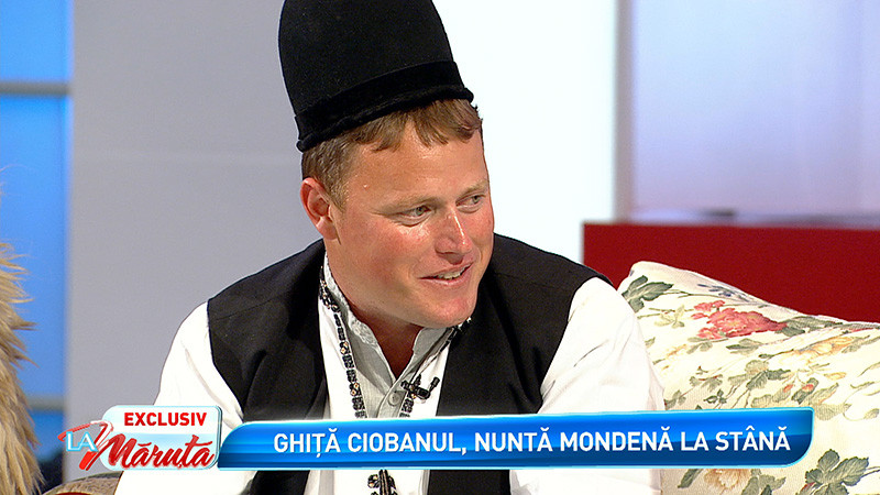 Ghita Ciobanul, nunta mondena la stana. Masina in care si-a facut aparitia "La Maruta" a starnit invidia tuturor