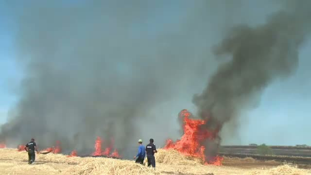 Incendiu puternic la marginea unei comune din Bihor. Pagubele se ridica la 20.000 de euro