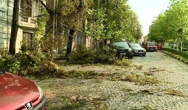 COD GALBEN de ploi si vijelii in patru judete si Bucuresti. Cantitatile de apa vor ajunge la 25 de litri pe metru patrat