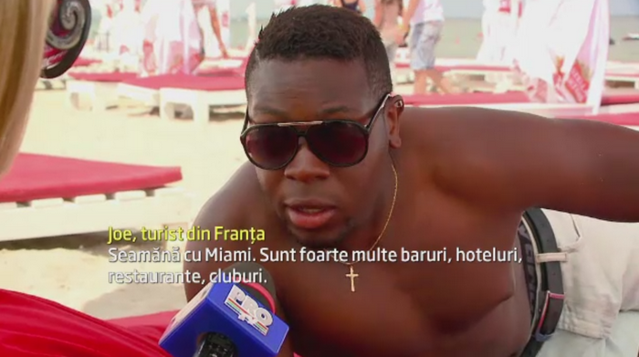 Litoralul romanesc este laudat de straini. "E frumos. Este ca in Miami din SUA"