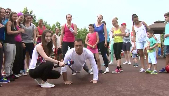 Pasionatii de fitness vs.pasionatii de gratare. Cum si-au petrecut bucurestenii ziua in Parcul Tineretului