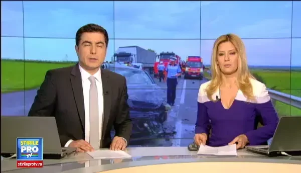 ANIMATIE GRAFICA. Filmul accidentului din Buzau in urma caruia doi oameni au murit, iar alti 5 sunt in stare grava