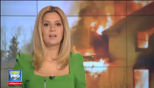 Noua copii din Dej au ramas fara casa in urma unui incendiu