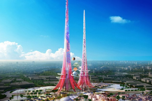 Planul Chinei de a ridica cele mai inalte cladiri din lume va salva planeta. Pana acum nu s-a mai construit asa ceva. FOTO