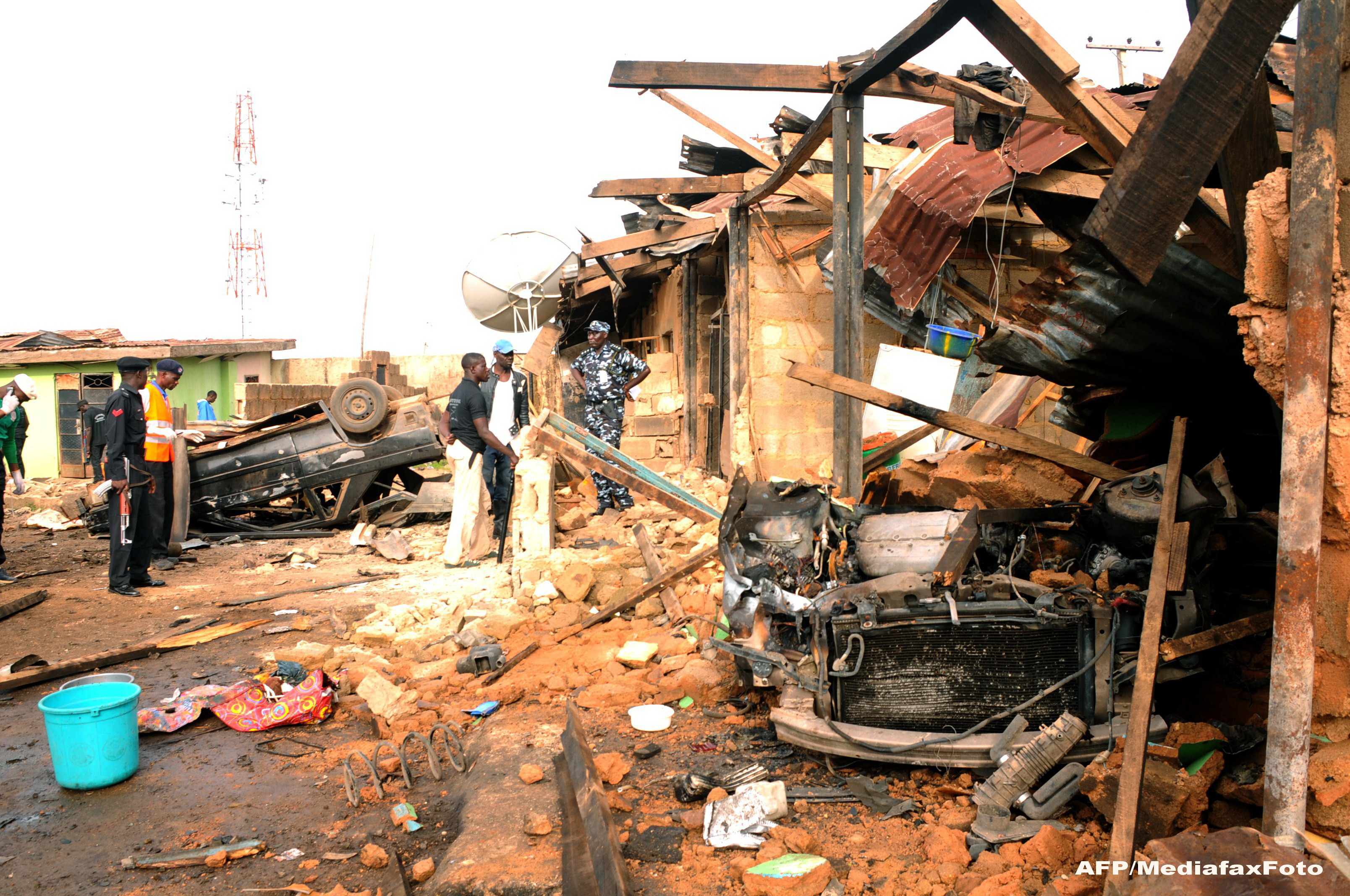 Explozie in Nigeria, langa un "centru de vizionare" a meciurilor de la Cupa Mondiala. Cel putin 21 de oameni au murit